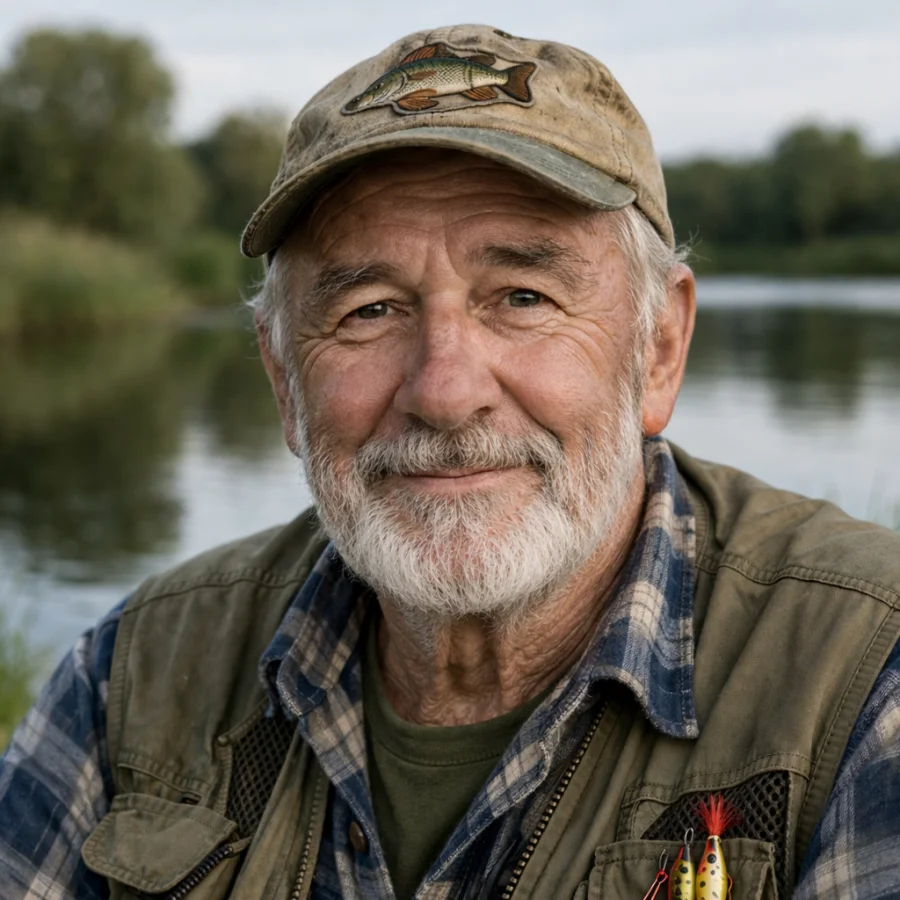 Wywiad z Panem Jerzym (68 lat), wędkarzem spod Warszawy — zdjęcie rozmówcy