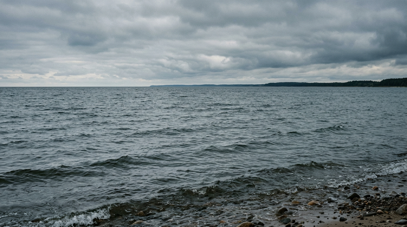 Morze Bałtyckie, ilustracja do sekcji o rekordach ryb morskich w Polsce